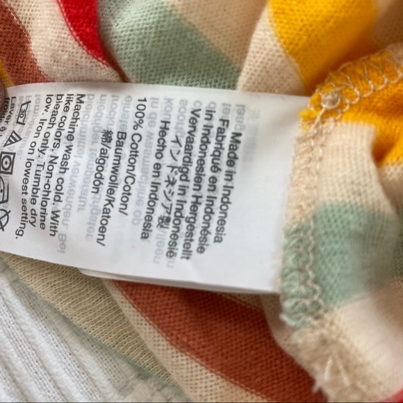 Madewell Akita Stripe Lo-Fi Shrunken Tee - Picture 10 of 11